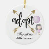 Goedkeuren om alle kleine redenen - Aangepast Keramisch Ornament (Voorkant)