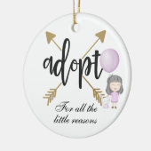 Goedkeuren om alle kleine redenen - Aangepast Keramisch Ornament (Links)