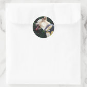 Goedkeuren Ronde Sticker (Tas)