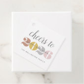 Goedkeuren tot 2022 Happy New Year Gold Bedankjes Labels (In situ)