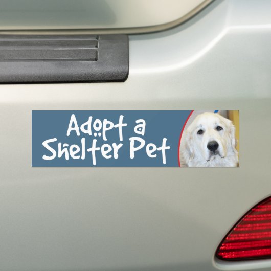 Goedkeuren van de Grote Pyreneeën van de Pet Shelt Bumpersticker (Op auto)