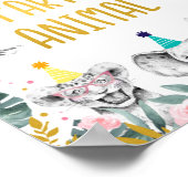 Goedkeuren van een partijnummer voor dierroze goud poster (Hoek)