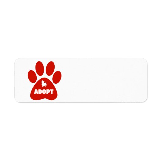 Goedkeuren van een peuterwausymbool etiket (Voorkant)