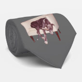 Goedkeuren van een Stropdas van de Greyhound Slape (Opgerold)