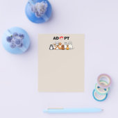 Goedkeuren van tekst met geïllustreerde honden flyer (Enkel)