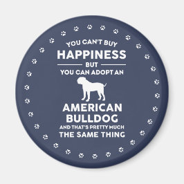 Goedkeuring Amerikaanse Bulldog geluk Magneet