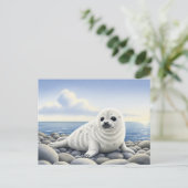 Goedkeuring Baby Wild Animals Briefkaart (Staand voorkant)