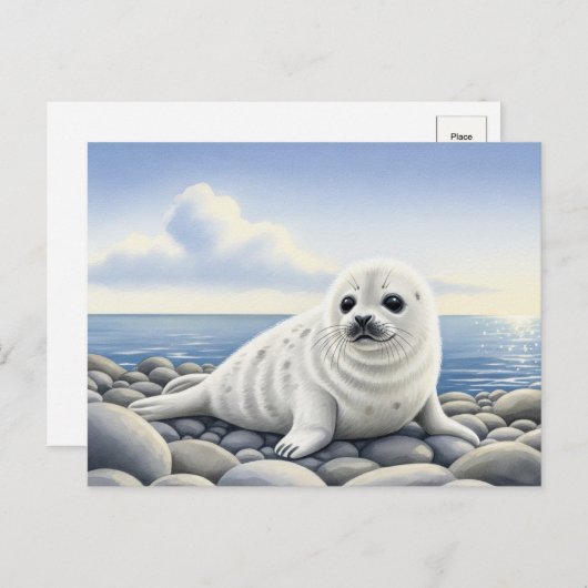 Goedkeuring Baby Wild Animals Briefkaart (Voorkant / Achterkant)