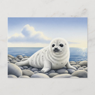 Goedkeuring Baby Wild Animals Briefkaart