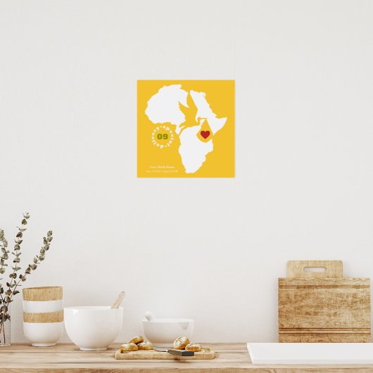 Goedkeuring Gotcha Dag - Herdenkingsgedicht Poster (Keuken)