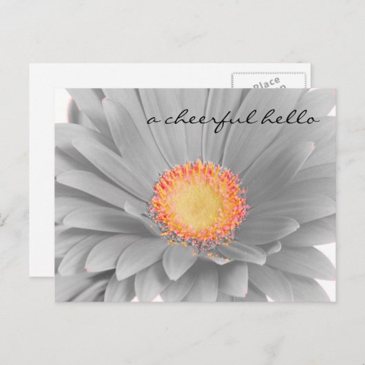 Goedkeuring Hallo postkaart (Voorkant / Achterkant)