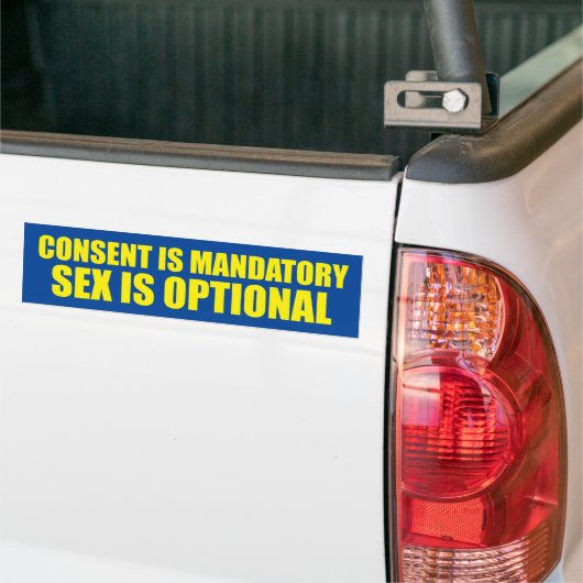 Goedkeuring is verplichte Bumpersticker (Op Truck)