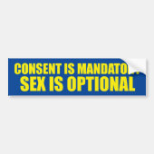 Goedkeuring is verplichte Bumpersticker (Voorkant)