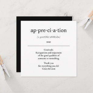 Goedkeuring leraar Gift CoWorker Card Kaart