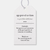 Goedkeuring lesgeven Gift CoWorker Gift Cadeaulabel (Voorkant)