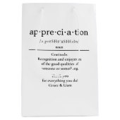 Goedkeuring lesgeven Gift CoWorker Gift Medium Cadeauzakje (Voorkant)