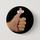 Goedkeuring Ronde Button 5,7 Cm (Voorkant)