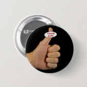 Goedkeuring Ronde Button 5,7 Cm (Voorkant /achterkant)