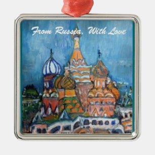 Goedkeuring "uit Rusland..." Sint Basil's Ornament