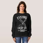 Goedkeuring van de kap Daily Barbershop Haarstylis Trui (Voorkant volledig)