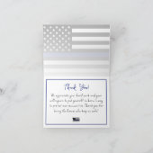 Goedkeuring van de rechtshandhaving van de douane- bedankkaart (Binnen)