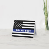 Goedkeuring van de rechtshandhaving van de douane- bedankkaart (Voorkant)