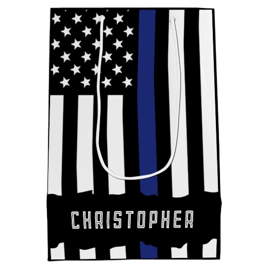 Goedkeuring van de rechtshandhaving van de douane- medium cadeauzakje (Achterkant)