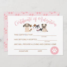 Goedkeuring van een vaderschapscertificaat notitiekaartje