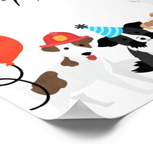 Goedkeuring van een vaderschapscertificaat poster (Hoek)