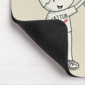 Goedkeuring van jezelf muismat (Hoek)