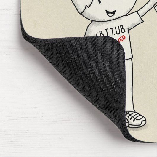 Goedkeuring van jezelf muismat (Hoek)