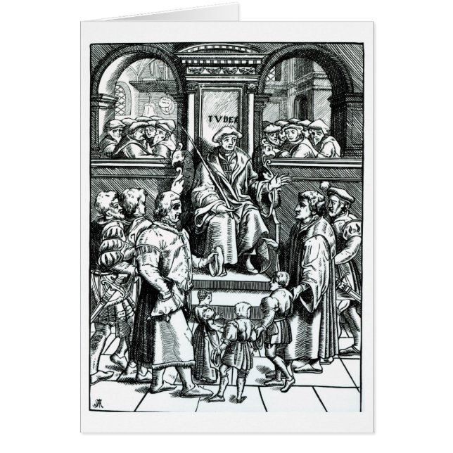 Goedkeuring van wezen in het achtergerechtshof (Voorkant)