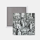 Goedkeuring van wezen in het achtergerechtshof magneet (Voorkant / Achterkant)