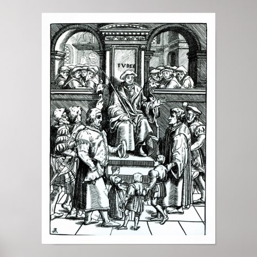 Goedkeuring van wezen in het achtergerechtshof poster (Voorkant)