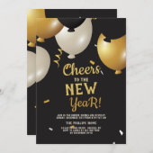 Goedkeuringen nieuwjaarsuitnodiging kaart (Voorkant / Achterkant)