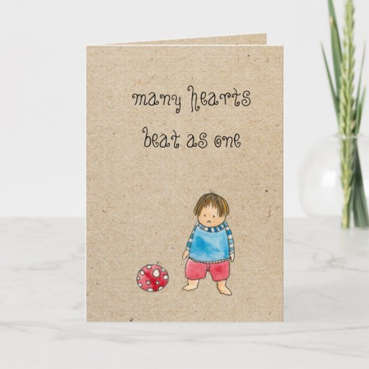 goedkeurings wenskaart kaart (Voorkant)