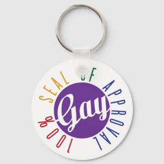 Goedkeuringsketting voor homoseksuelen sleutelhanger