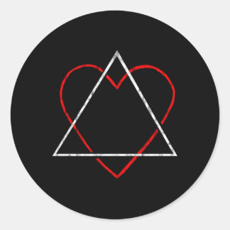 Goedkeuringssymbool adopterende ouders foster adop ronde sticker