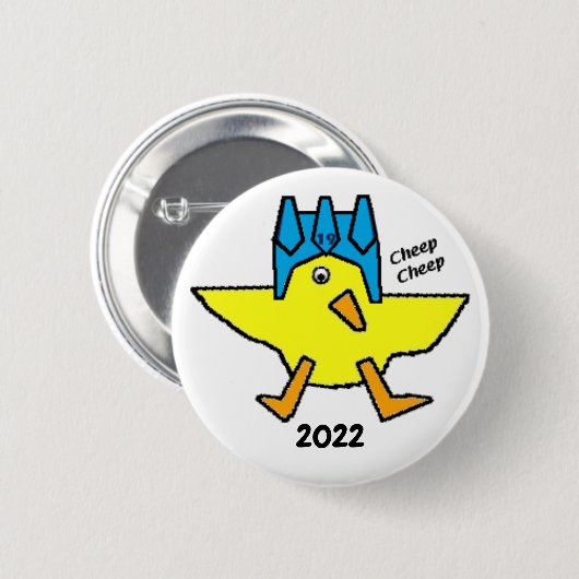 Goedkoop19 Ronde Button 5,7 Cm (Voorkant /achterkant)