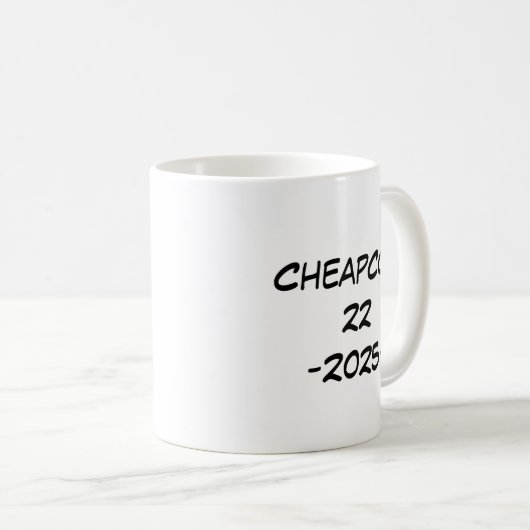 Goedkoop 22 mok (Voorkant rechts)