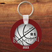 Goedkoop aangepaste Basketball Senior Night Gift I Sleutelhanger (Voorkant)