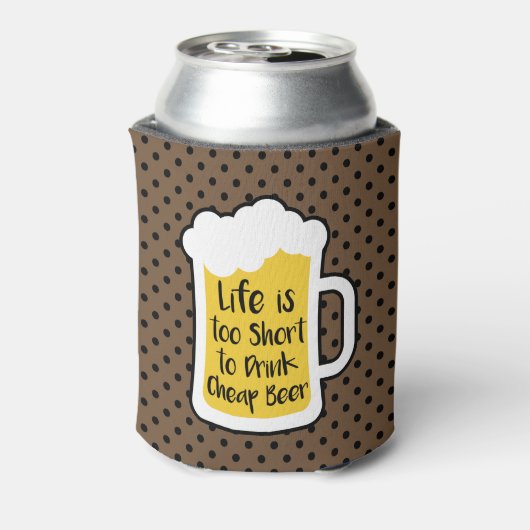 Goedkoop bier blikjeskoeler (Blikje Achterkant)