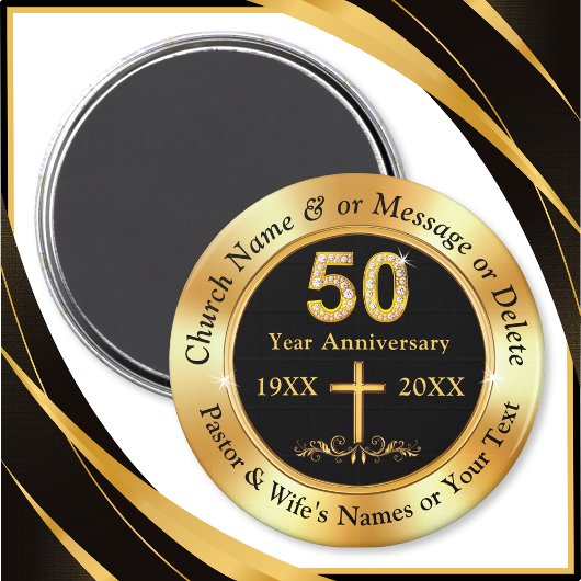 Goedkoop, Kerk 50e Jubileum, Feestgunsten, Magneet