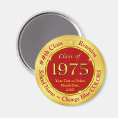 Goedkoop, Klasse van 1975 Reunion, Magneten. VERAN Magneet (Voorkant / Achterkant)