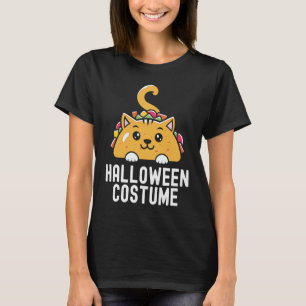 Goedkoop Kostuum Voor Taco en Kat Liefhebbers Grap T-shirt