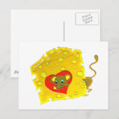 goedkoop luw briefkaart (Voorkant / Achterkant)