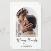 Goedkoop minimalistisch wapeneffect Fotobruiloft (Voorkant / Achterkant)