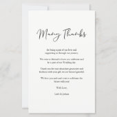 Goedkoop minimalistisch wapeneffect Fotobruiloft (Achterkant)