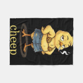Goedkoop Ongepast Pasen Fleece Deken (Voorkant (Horizontaal))