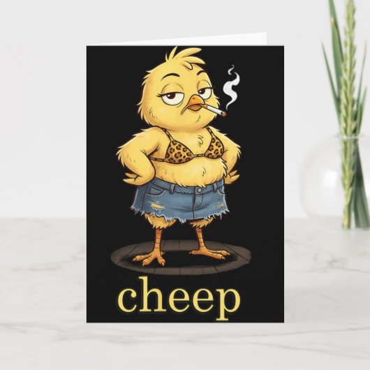 Goedkoop Ongepast Pasen  Kaart (Voorkant)